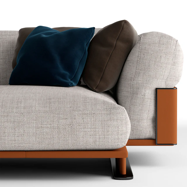 Longhi Ritual chaise lounge sofa — Download