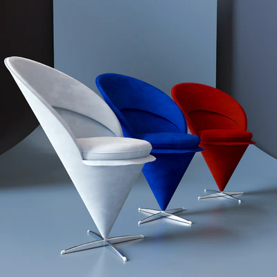 chair ConeChair - designer Verner Panton — Ver 2