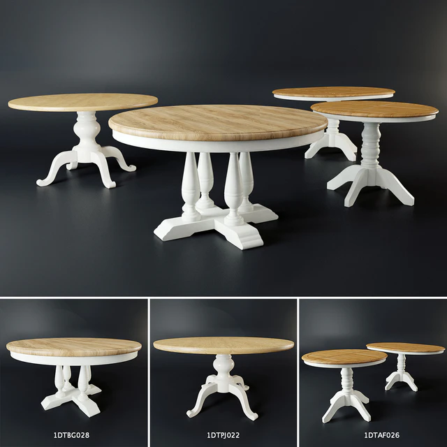 A set of three dining tables FullHouse v.2 — Descargar