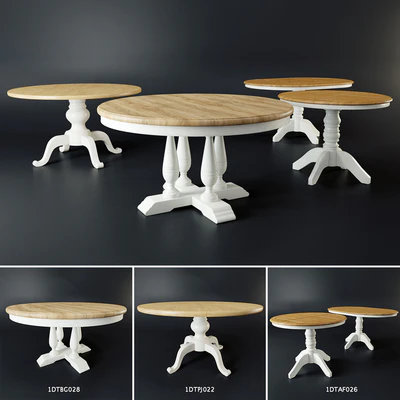 A set of three dining tables FullHouse v.2 — Descargar
