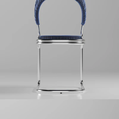 Table and chair with upholstery — Вид 3