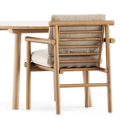 Ayana chair by Bebitalia and Taro Table by Fredericia — Ver 3