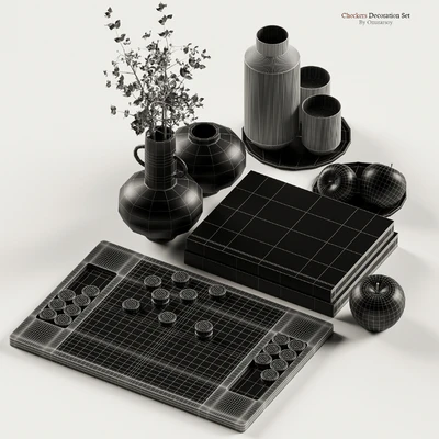 Checkers Decoration Set — Ver 3