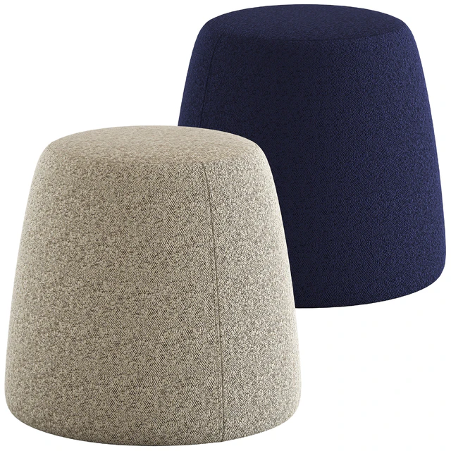 Globewest Felix Pebble Ottoman — Скачать