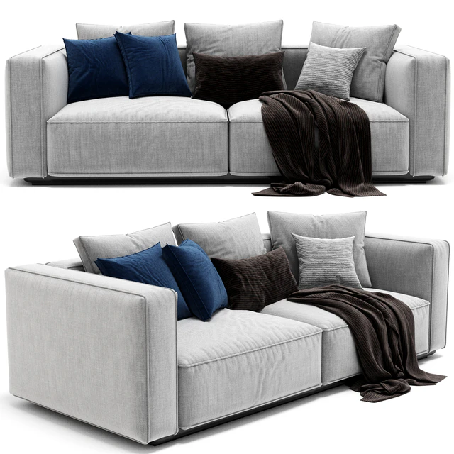 Flexform Grandemare 2 Seats Sofa — Descargar
