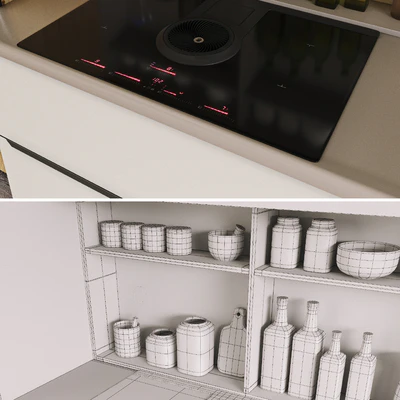 Kitchen CUCINE LUBE Oltre — Ver 3