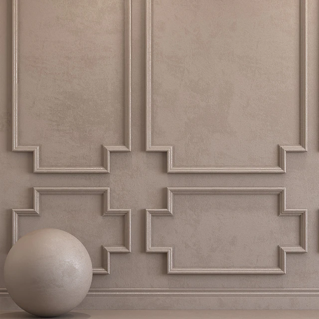 Декоративная штукатурка с молдингом 37 — Скачать