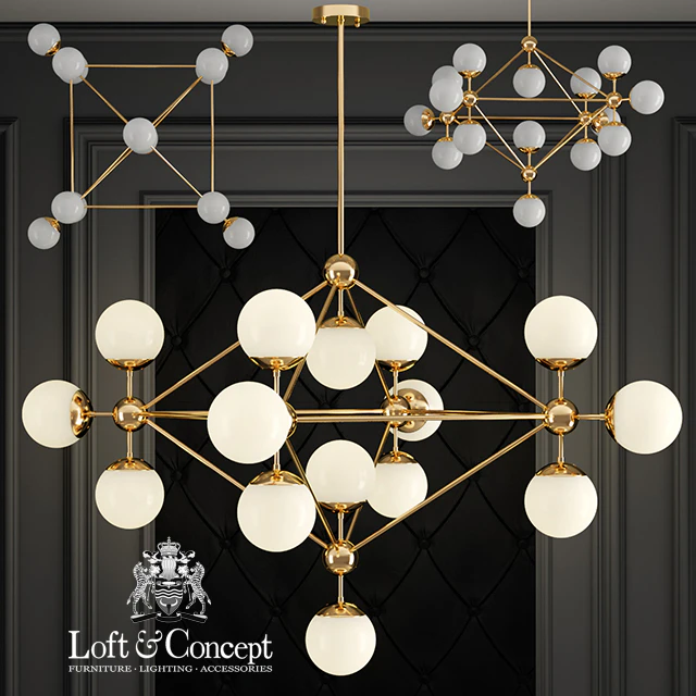 Modo Chandelier Gold Chandelier 15 — Descargar