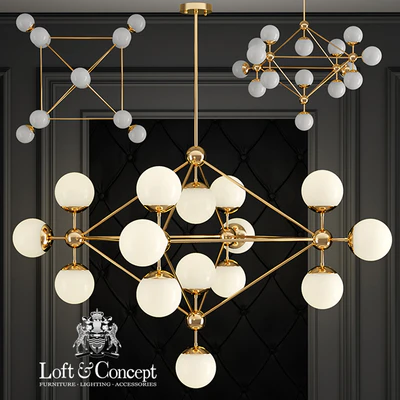 Modo Chandelier Gold Chandelier 15 — Ver 1
