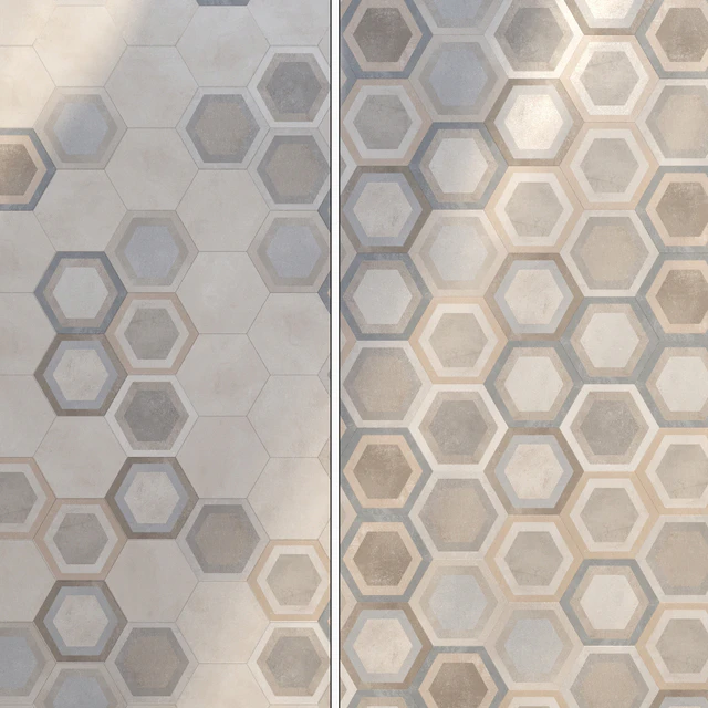 Плитка Vives Ceramica Rift Hexagono — Скачать
