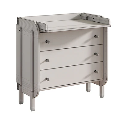 Baby Chipak Chest of drawers with changing board — Ver 5