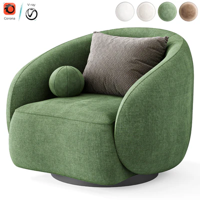 Swivel Chair Amore by Eichholtz — Ver 4
