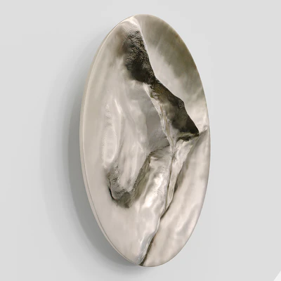 Round wall panel  FROM A MOUNTAIN STREAM Metal — Вид 3