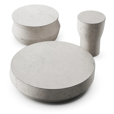 Gallotti & Radice Drummers Coffee Tables — Ver 4