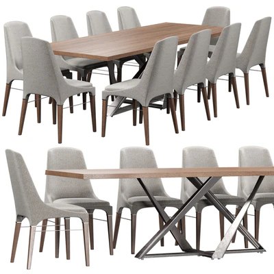 Bontempi Kelly Chair and Millennium Table — Ver 1