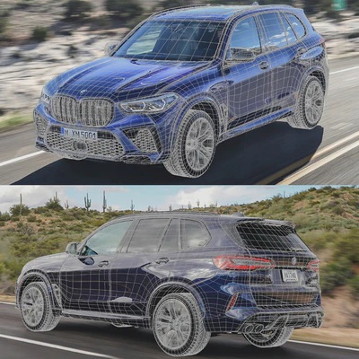 BMW X5 M Competition 2021 — Вид 3