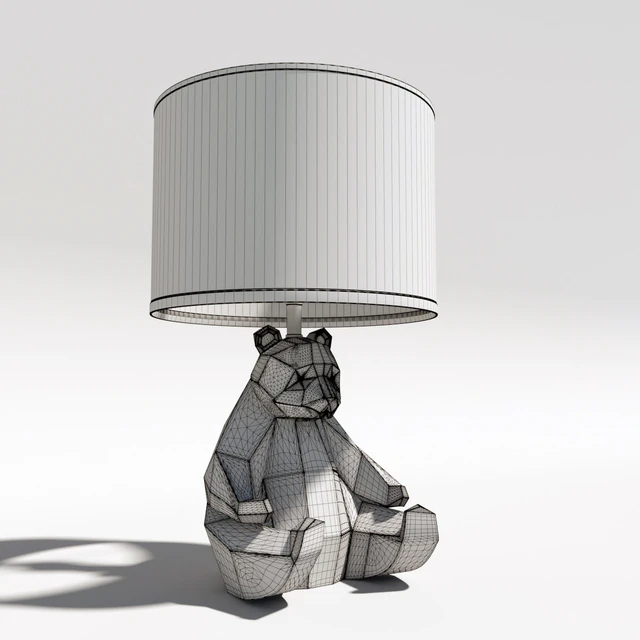 KARE, Table Lamp Panda — Скачать