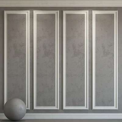 Decorative plaster with molding 201 — download
