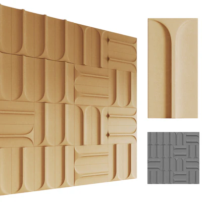 Arc Acoustic Wall Panel by Stone — Ver 5