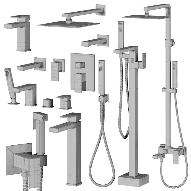 Faucets and showers AQUATEK Libra set — Descargar