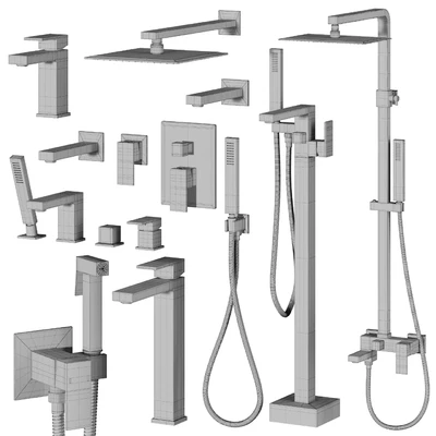Faucets and showers AQUATEK Libra set — Ver 2