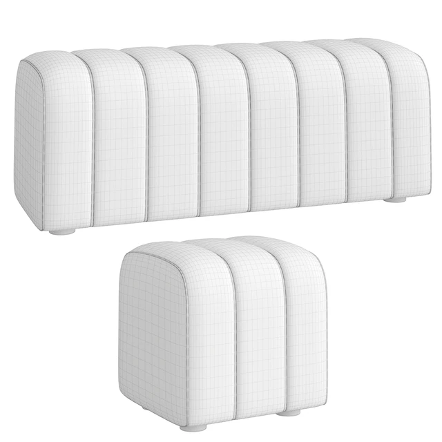 STUDIO Pouf and Bench — Descargar