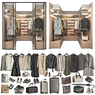 Walk-in Closet 98 part 1 — Вид 1