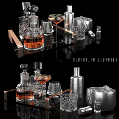 sebastian decanter whiskey set — Ver 1