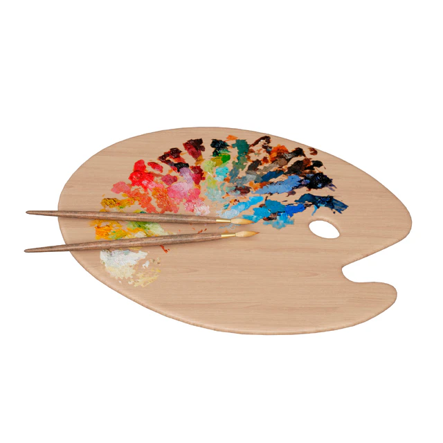 Easel with Canvas — Скачать