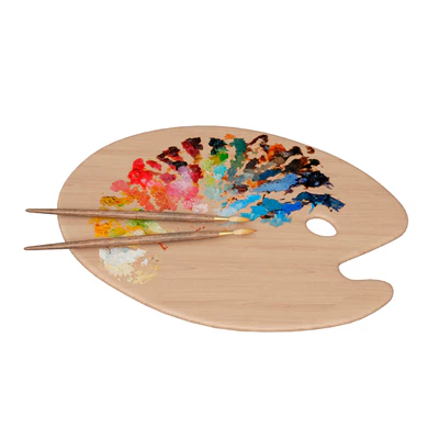 Easel with Canvas — Вид 3
