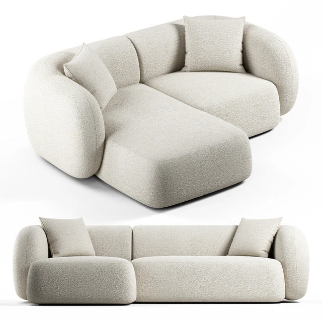 Kave Home - Martina, 2 and 3 seater sofa — Скачать