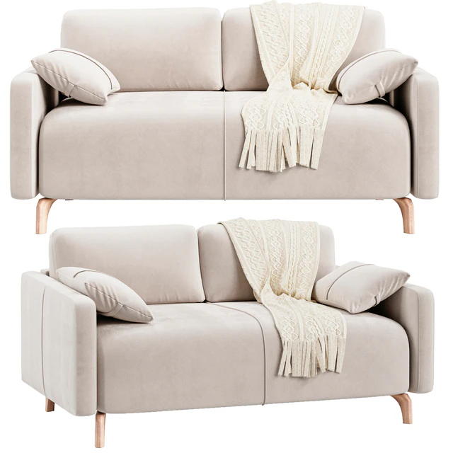 Sofa Lieri Mini Velvet Light — Descargar