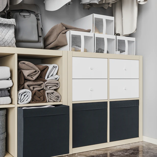 Гардероб Ikea икеа Встроенный гардероб Clothes одежда — Скачать