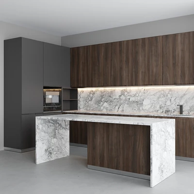 Porto Grey Kitchen — Вид 3