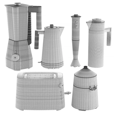 Набор кухонной техники Alessi Plisse — Вид 3