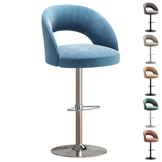 Bar Stool ANCHORAGE By Cazarina Interiors/Барный стул АНКОРИДЖ — Скачать