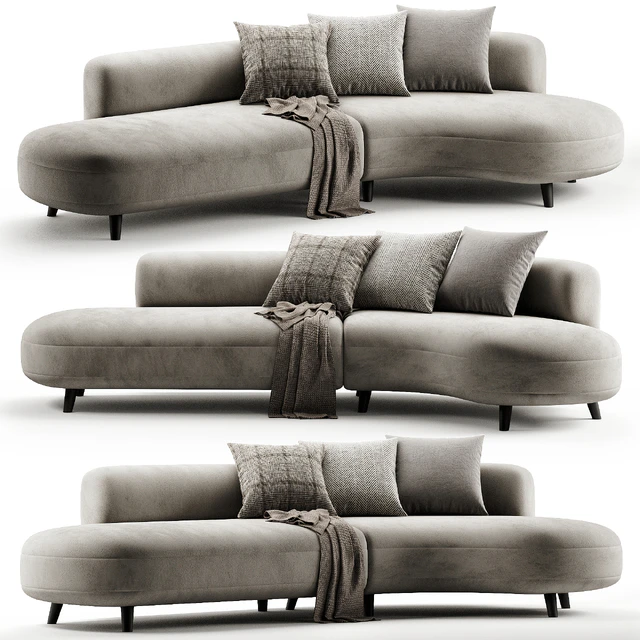 Polyester corner sofa — Descargar