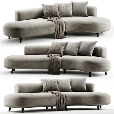 Polyester corner sofa — Ver 1
