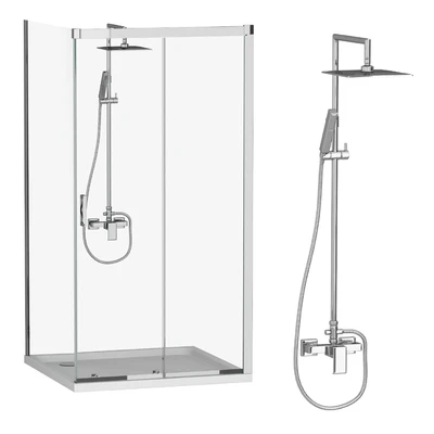 Shower corners Cezares set 1 — Ver 4