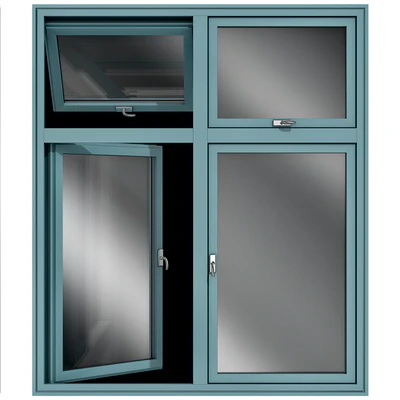 Витражные алюминиевые окна / Stained aluminum windows — Вид 3