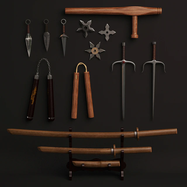 set of weapons for combat iskussva — Descargar