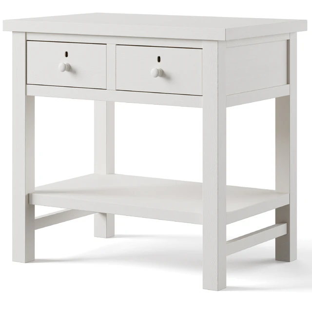 Farmhouse 28.5" 2-Drawer Nightstand by pottery barn — Descargar