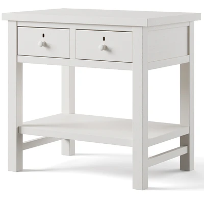 Farmhouse 28.5" 2-Drawer Nightstand by pottery barn — Ver 3
