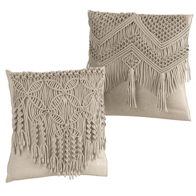 macrame cushion set 05 — Вид 1