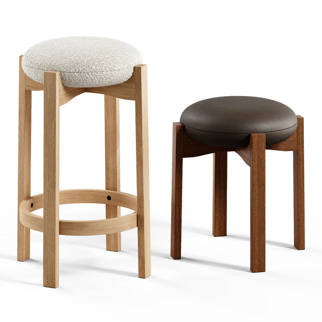 Fredericia - Pioneer Stool by Maria Bruun — Скачать