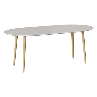 Oakland table white oval — Ver 4