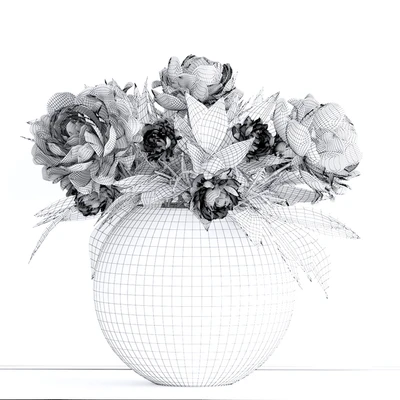 Bouquet in a vase 78 — Ver 2