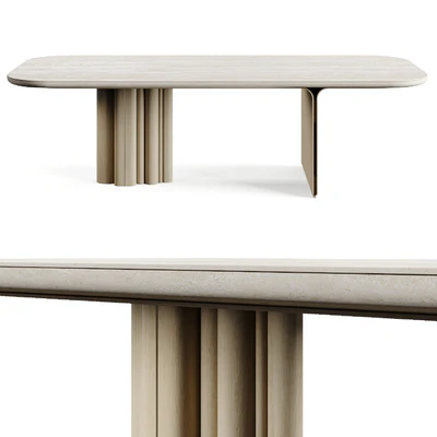 LuxLucia Casa OASIS V275DT1 Dining Table — Ver 6