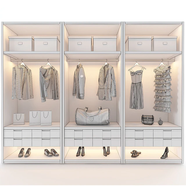 Dressing room Poliform fitted 2 — Descargar
