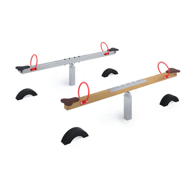 Horizontal swing with Kompan tires — Ver 3